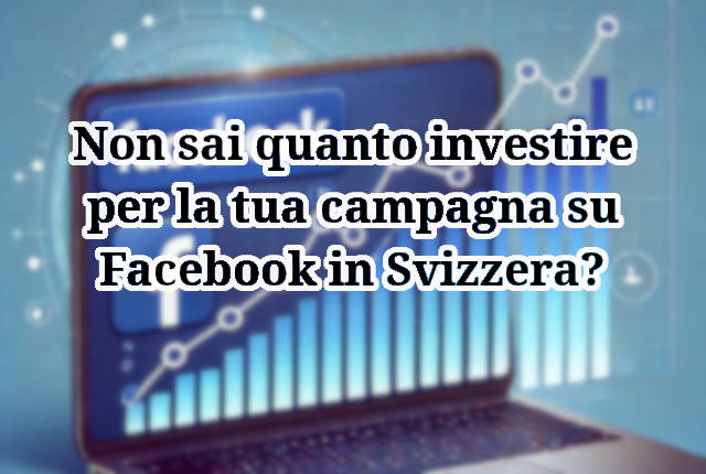 L'investimento per una campagna Facebook in Svizzera