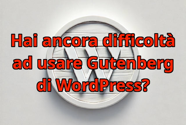 L'ABC di Gutenberg di WordPress