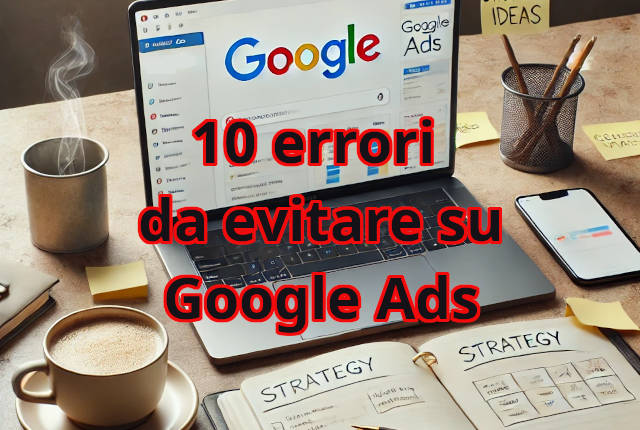 Google Ads: i 10 errori da evitare