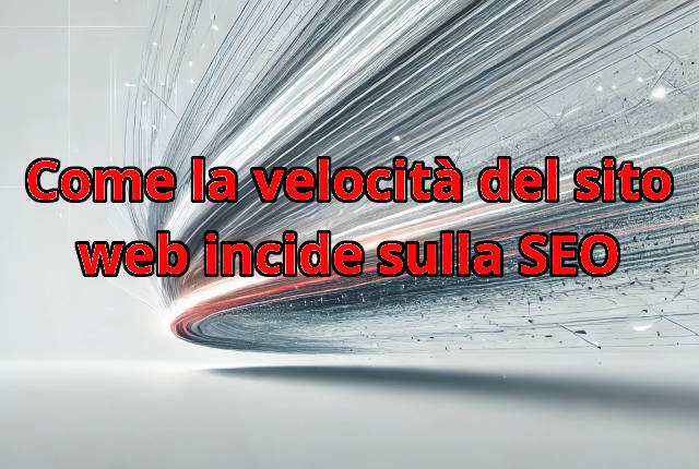 Come la velocità del sito web incide sulla SEO