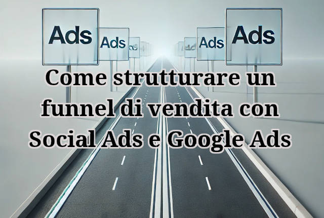 Come strutturare un funnel di vendita con Social Ads e Google Ads