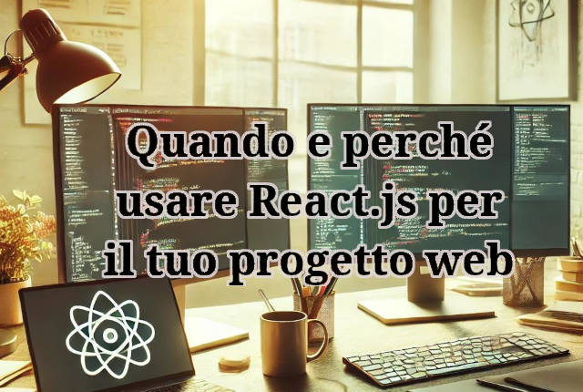 Quando e perché usare React.js per il tuo progetto web