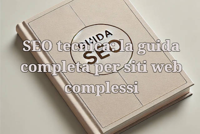 SEO tecnica: la guida completa per siti web complessi