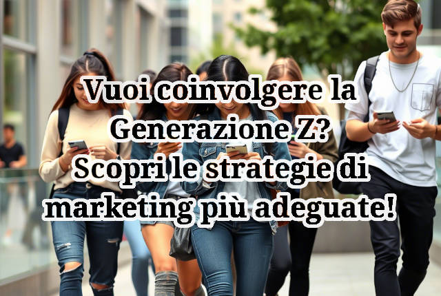 Marketing per coinvolgere la Generazione Z