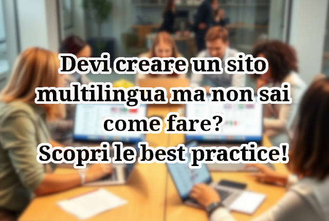 Best practice per creare siti web multilingue